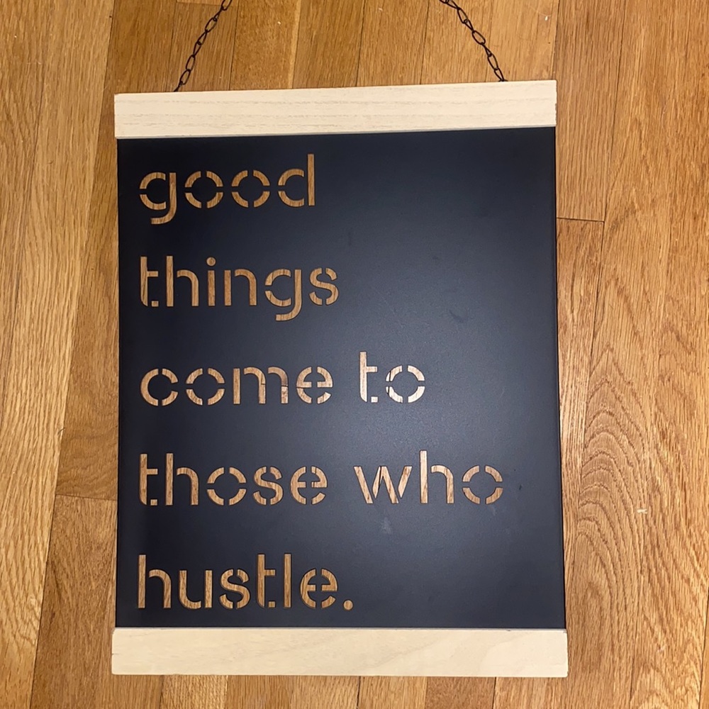 Office hanging sign office decor